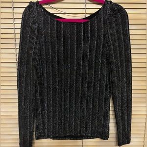 Long Sleeve Shimmery Top